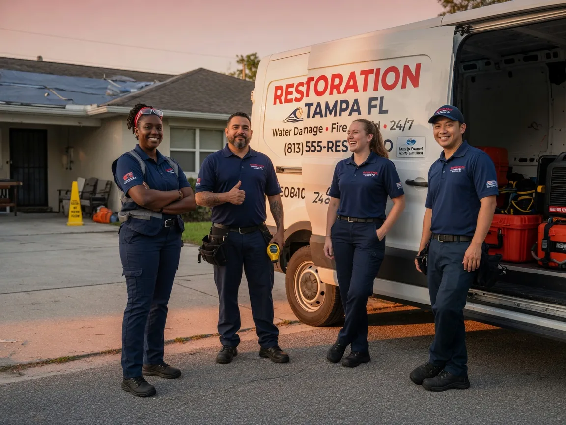 Water Damage Restoration company in Sonora, TX